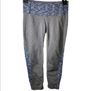 Athleta Splits Revelation Gray‎ Capri High Rise Leggings, Size XS